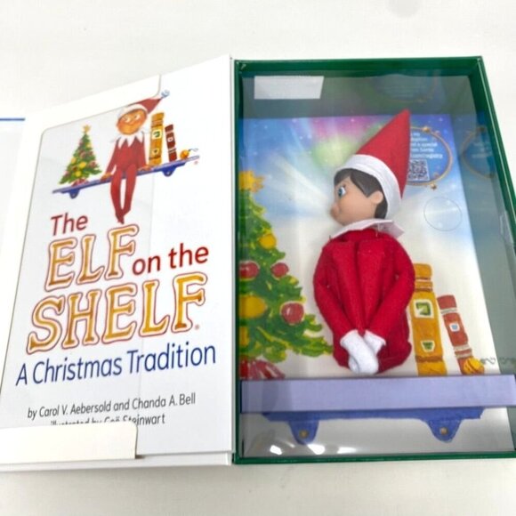 The Elf on the Shelf - Blue Eye Boy Elf - by Chanda Bell (Hardcover) Book & Elf - Picture 8 of 10